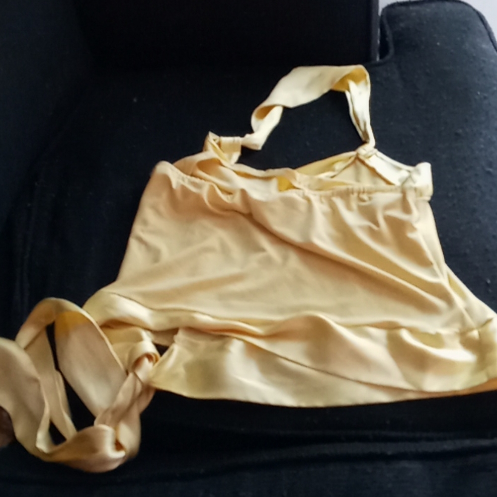 Yellow crop top - Picture 2 of 3